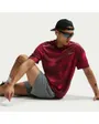T-shirt Homme M NK DF UV MILER AOP SS Rouge