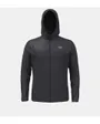 Veste zip à capuche Homme UA VELOCITI PRO STORM JACKET Noir