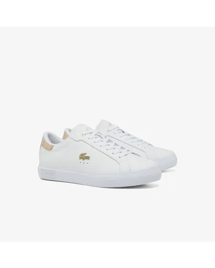 Chaussures Femme POWERCOURT AVEC DES MONOGRAMMES Blanc