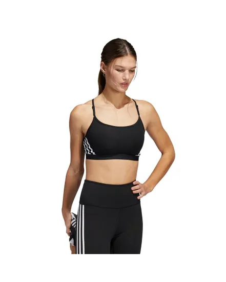 Soutien-gorge sport Femme TRN LS 3S B Noir