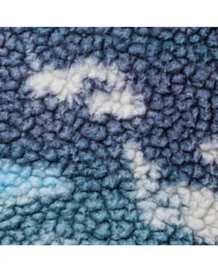 Polaire Homme HELVETIA II PRINTED HALF SNAP FLEECE Bleu
