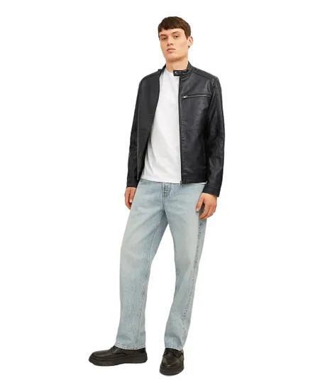 Veste Biker Homme JJEDYLAN PU