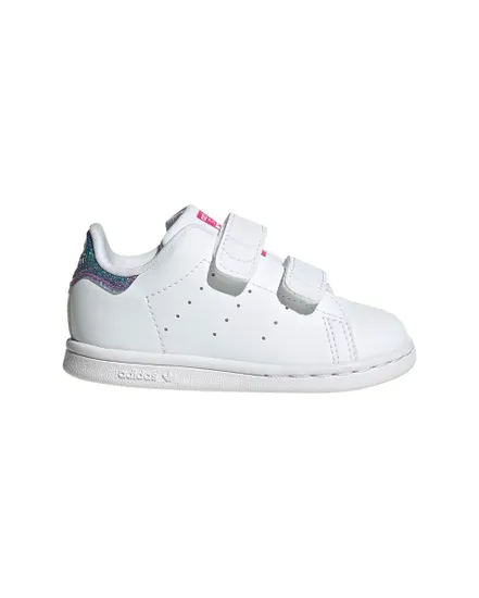 CHAUSSURES STAN SMITH CF I BEBE BLANC/ROSE