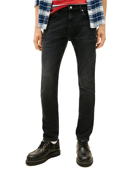 Jean Slim Noir Homme Scanton Tommy Jeans