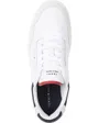 Chaussures Homme TH BASKET CORE LTH M Blanc