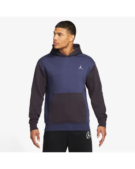 Sweat à capuche manches longues Homme M J ESS FLC PO Bleu