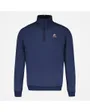 Sweat zip manches longues Homme ESS HALFZIP N1 M Bleu