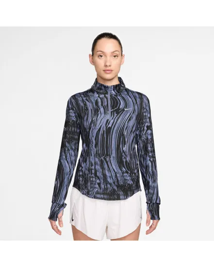 Haut d'entrainement Femme W NK SWIFT NVLT DF UV HZ TOP Bleu