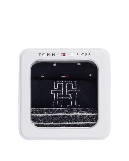 Lot de 3 paires de chaussettes Femme SOCK 3P GIFTBOX Marine