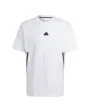 T-shirt manches courtes Homme M FI 3S T Blanc