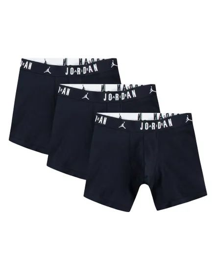 Lot boxers Homme JHM FLIGHT COTTON CORE 3PK BB Noir