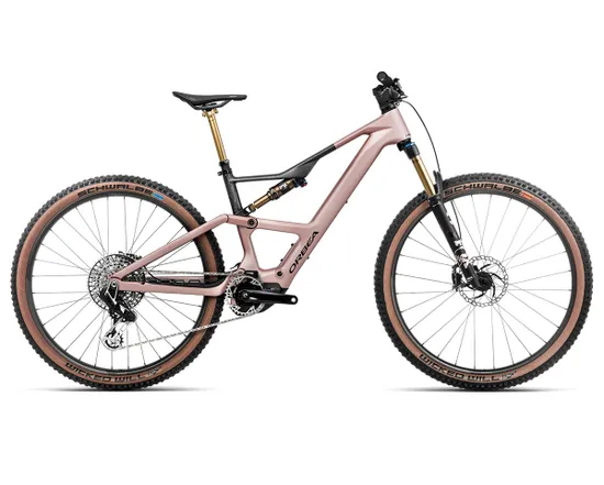 VTT électrique tout suspendu RISE SL M-LTD 420W Rose/Carbone