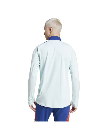 Haut col zip Homme FEF TR TOP Bleu