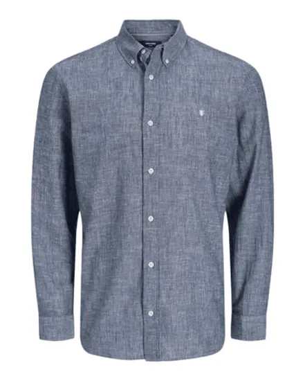 Chemise Homme JPRBLUSUMMER LINEN BLEND SHIELD LS
