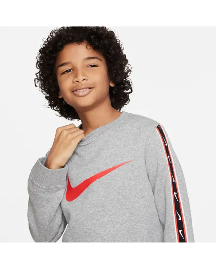 Sweat manches longues Enfant B NSW REPEAT SW FLC CREW BB Gris