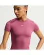 Top Manches Courtes Femme Nike One Fitted