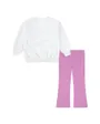 Ensemble enfant Jeune enfant NKG SWOOSH SPIRIT CREW LEGGING Rose