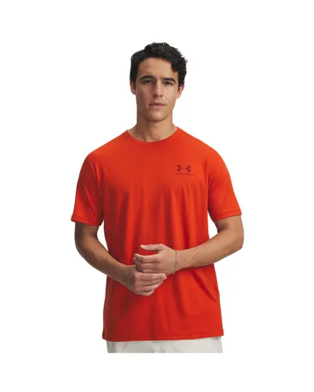 T-shirt Homme UA M SPORTSTYLE LC SS Orange
