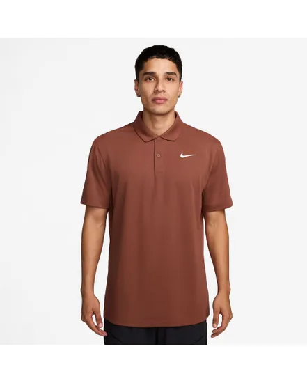 Polo Homme M NKCT DF SOLID Marron