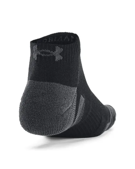 Socquettes 3 paires Unisexe UA PERFORMANCE TECH 3PK LOW Noir