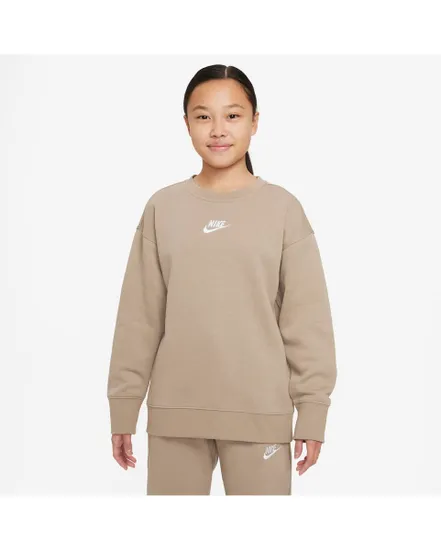 Sweatshirt manches longues Enfant plus âgé G NSW CLUB FLC BF CREW LBR Vert