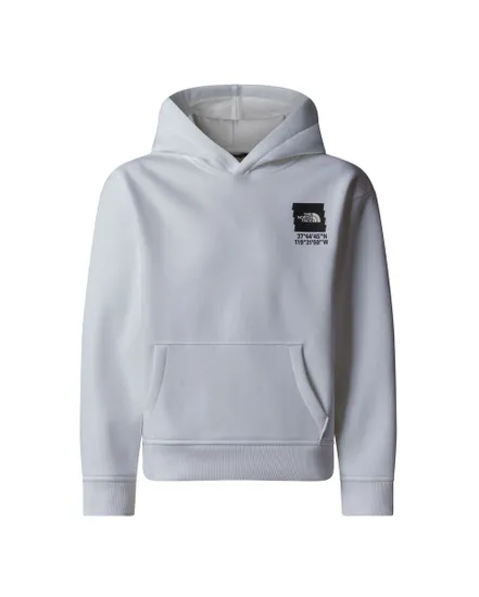 Sweat à capuche Enfant B COORDINATES GRAPHIC OVERSIZD HOOD Blanc