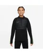 Haut zip Enfant plus agé K NK TF ACD DRL TOP WW Noir