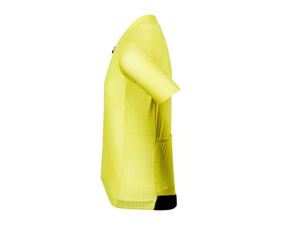 Maillot manches courtes Enfant ICON OP ART Jaune Citron