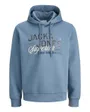 Sweat à capuche Homme JJELOGO SWEAT HOOD 2 COL 25/26 NOOS