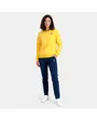 Sweat Femme ESS CREW N1 W Jaune