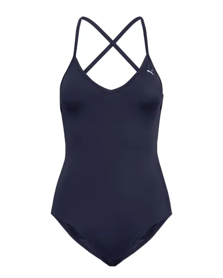 Maillot De Bain Femme Puma Vneck Padded Swimsuit