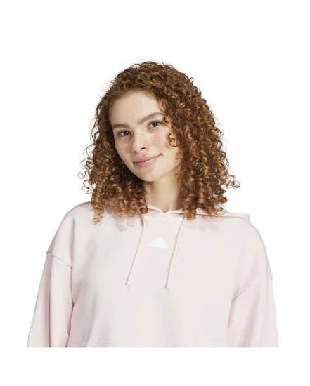 Sweat à capuche Femme W FI 3S OH HD Rose