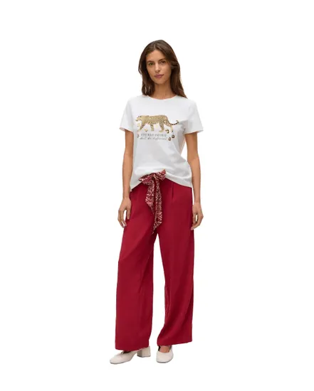 T-Shirt Femme VMFEO Col Rond