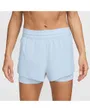 Short de running Femme W NK SWIFT DF MR 2N1 SHRT Bleu