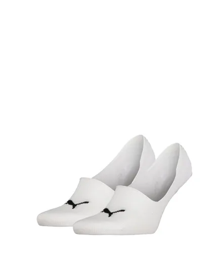 Chaussettes / Bas / Socquettes Unisexe PUMA UNISEX MID CUT FOOTIE 2P Blanc