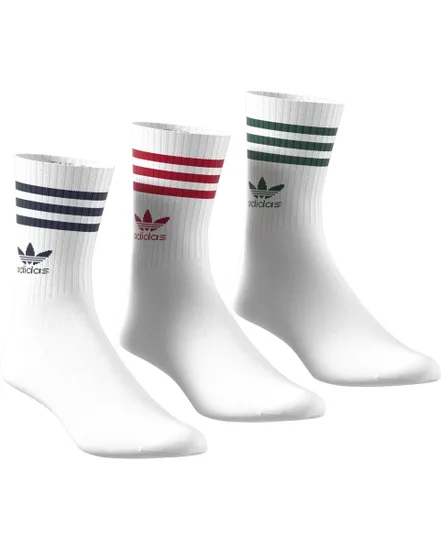 3 Paires de chaussettes Unisexe CREW SOCK  3STR Blanc