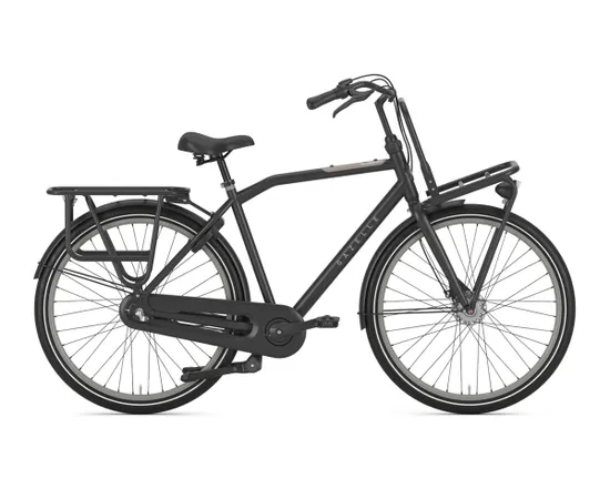 Vélo urbain Homme HEAVYDUTYNL 3V Noir