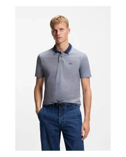 Polo Homme PEOXFORDNEW Bleu Clair