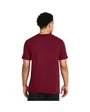 T-SHIRT MC Homme UA M SPORTSTYLE LC SS Bordeaux