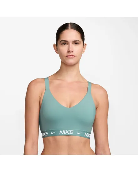 Brassière Femme W NK DF INDY MED SPT BRA Vert