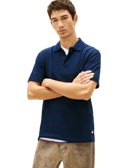 Polo Homme Tommy Jeans Reg Waffle Polo Ext