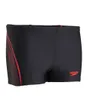 MAILLOT DE BAIN GARÇON PLACEMENT PANEL AQSH BLA/RED Noir