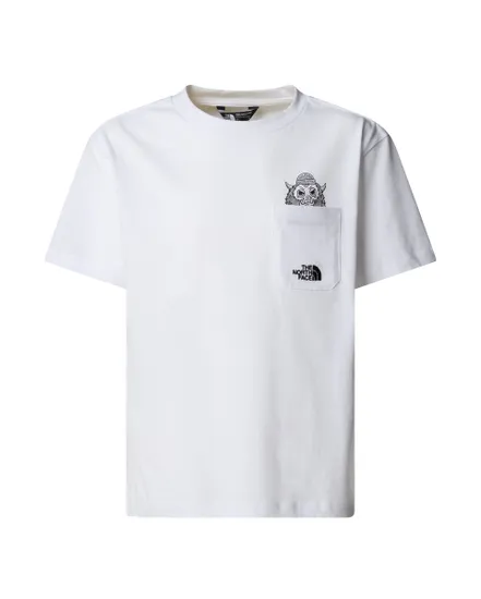 T-shirt Enfant B SPORTS OVERSIZED POCKET SS TEE Blanc