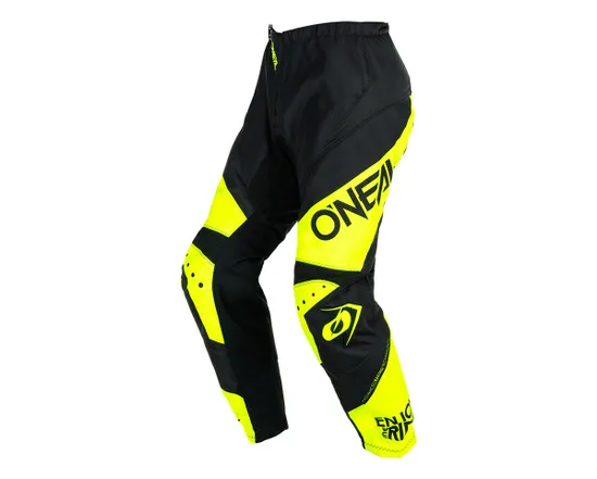 Pantalon Homme ELEMENT RACEWEAR Noir/Jaune Fluo