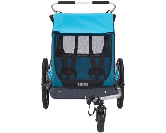 Remorque pour enfant 2 places COASTER XT Bleu