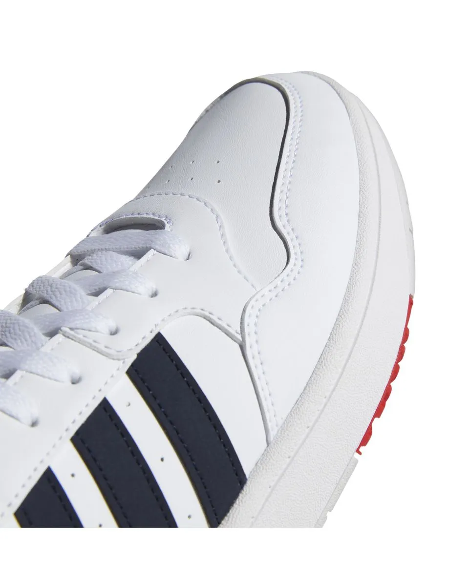 Chaussures basses Homme Adidas HOOPS 3.0 Blanc Sport 2000