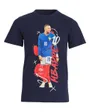 T-shirt Enfant PLAYER ACTION MBAPPE K Bleu