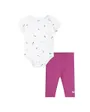 Ensemble body / legging Enfant AOP BODYSUIT LEGGING SET Blanc