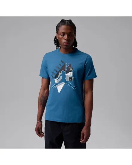 T-shirt Homme M J BRAND GFX SS CREW3 Bleu