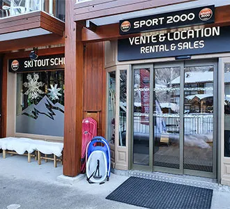 SPORT 2000 LES CONTAMINES MONTJOIE SKI TOUT SCHUSS